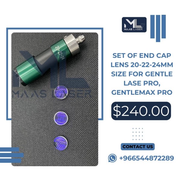 end cap lens 20-22-24mm Gentlelase Pro, GentleMax Pro end cap lens 20-22-24mm Gentlelase Pro, GentleMax Pro