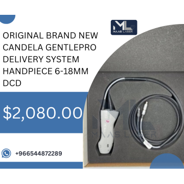 ORIGINAL BRAND NEW CANDELA GENTLEPRO DELIVERY SYSTEM HANDPIECE 6-18MM DCD