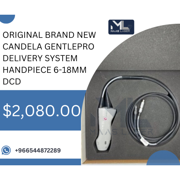 ORIGINAL BRAND NEW CANDELA GENTLEPRO DELIVERY SYSTEM HANDPIECE 6-18MM DCD ORIGINAL BRAND NEW CANDELA GENTLEPRO DELIVERY SYSTEM HANDPIECE 6-18MM DCD