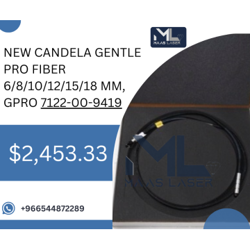Original NEW CANDELA GENTLE PRO FIBER 6/8/10/12/15/18 MM, GPRO 7122-00-9419