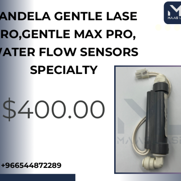 CANDELA GENTLE LASE PRO,GENTLE MAX PRO, WATER FLOW SENSORS specialty 