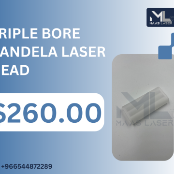 TRIPLE BORE CANDELA LASER HEAD
