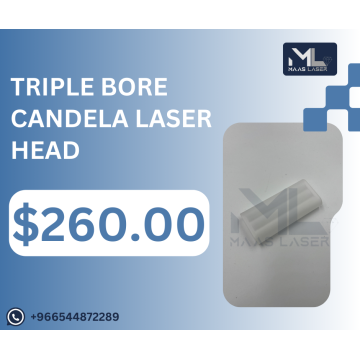 TRIPLE BORE CANDELA LASER HEAD