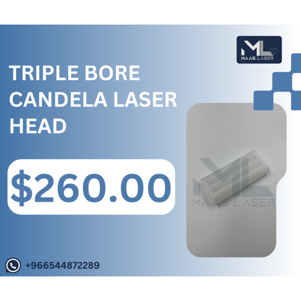 TRIPLE BORE CANDELA LASER HEAD TRIPLE BORE CANDELA LASER HEAD