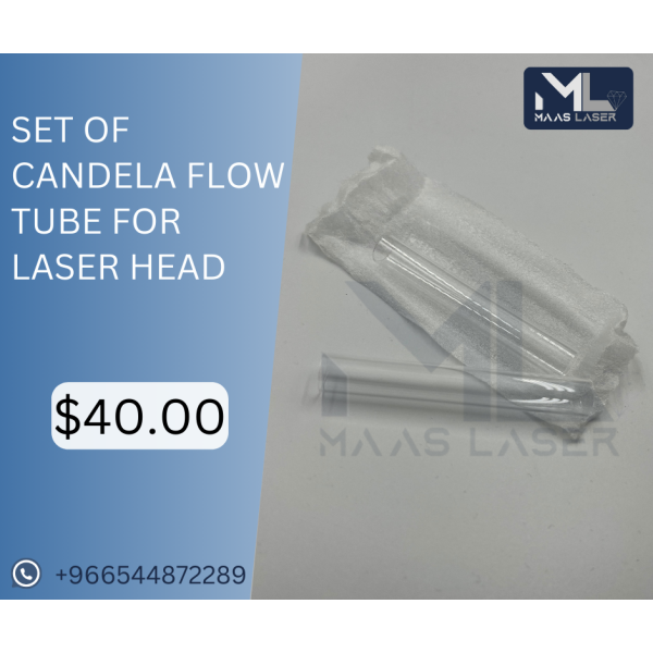 SET OF CANDELA FLOW TUBE FOR LASER HEAD SET OF CANDELA FLOW TUBE FOR LASER HEAD