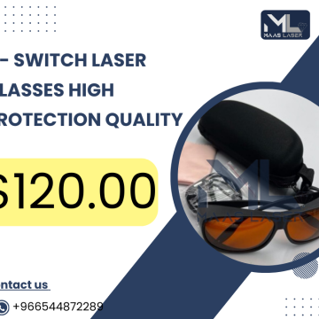 نظارة حماية مخصصة لأجهزة Q-SWITCH الليزر الكربوني