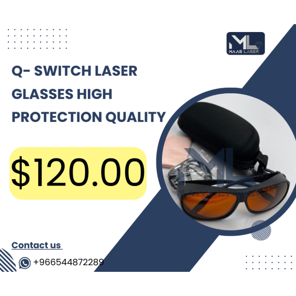 نظارة حماية مخصصة لأجهزة Q-SWITCH الليزر الكربوني
