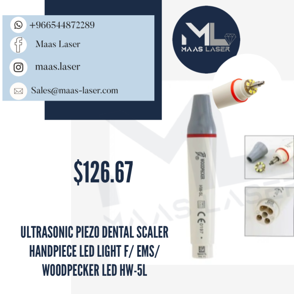 Ultrasonic Piezo Dental Scaler Handpiece LED light F/ EMS/Woodpecker LED HW-5L Ultrasonic Piezo Dental Scaler Handpiece LED light F/ EMS/Woodpecker LED HW-5L