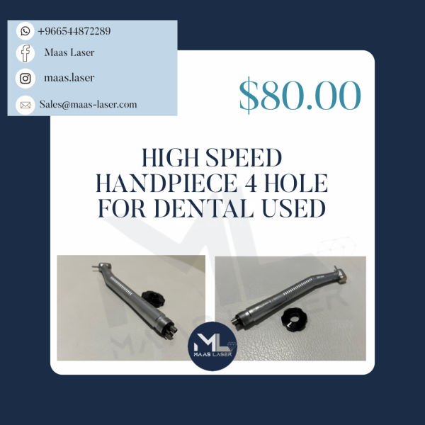 high speed handpiece 4 hole for DENTAL used high speed handpiece 4 hole for DENTAL used