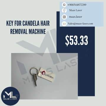 key for candela hair removal machine
