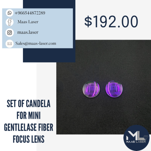 Set of CANDELA for mini GENTLELASE FIBER FOCUS LENS Set of CANDELA for mini GENTLELASE FIBER FOCUS LENS