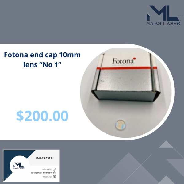 Fotona end cap 10mm lens “No 1” Fotona end cap 10mm lens “No 1”