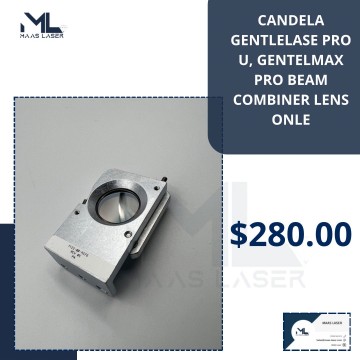 CANDELA GENTLELASE PRO U, GENTELMAX PRO BEAM COMBINER LENS ONLE