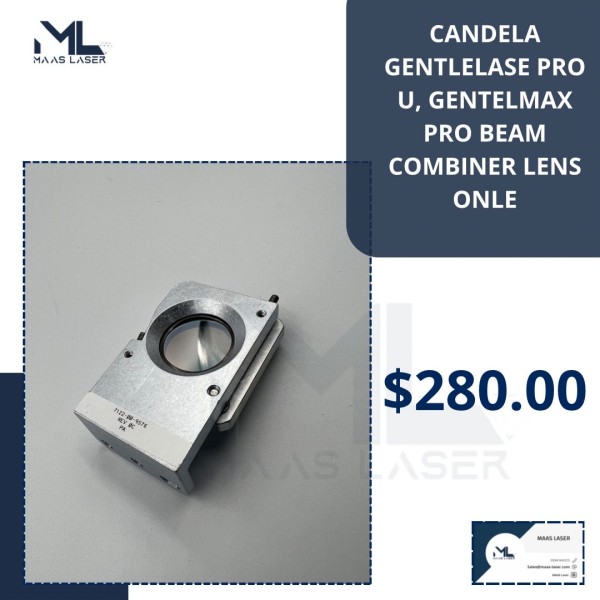 CANDELA GENTLELASE PRO U, GENTELMAX PRO BEAM COMBINER LENS ONLE CANDELA GENTLELASE PRO U, GENTELMAX PRO BEAM COMBINER LENS ONLE