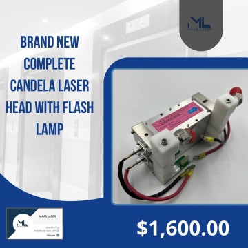 BRAND NEW COMPLETE CANDELA LASER HEAD WITH FLASH LAMP