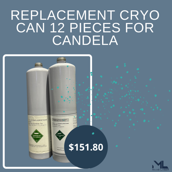 Replacement cryo can 12 pieces for candela Replacement cryo can 12 pieces for candela