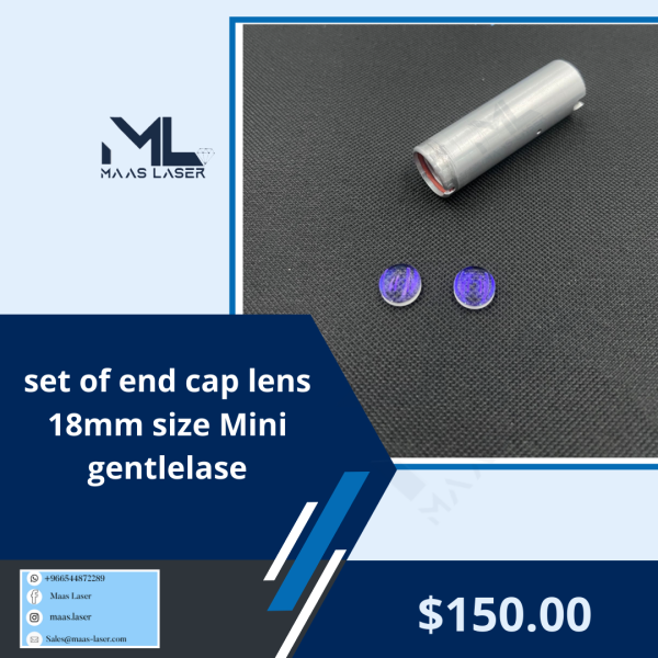 set of end cap lens 18mm size Mini gentlelase