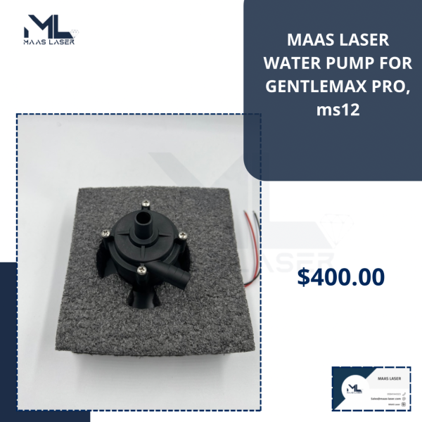 MAAS LASER WATER PUMP FOR GENTLEMAX PRO, ms12 MAAS LASER WATER PUMP FOR GENTLEMAX PRO, ms12