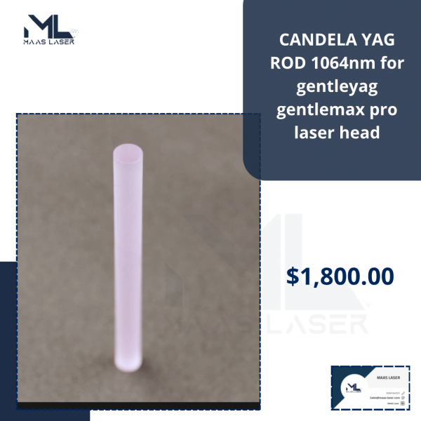 CANDELA YAG ROD 1064nm for gentleyag gentlemax pro laser head CANDELA YAG ROD 1064nm for gentleyag gentlemax pro laser head