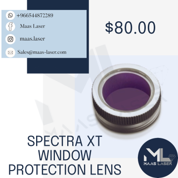 Lutronic Spectra XT window protection lens    عدسة حماية جهاز سبكترا اكس تي
