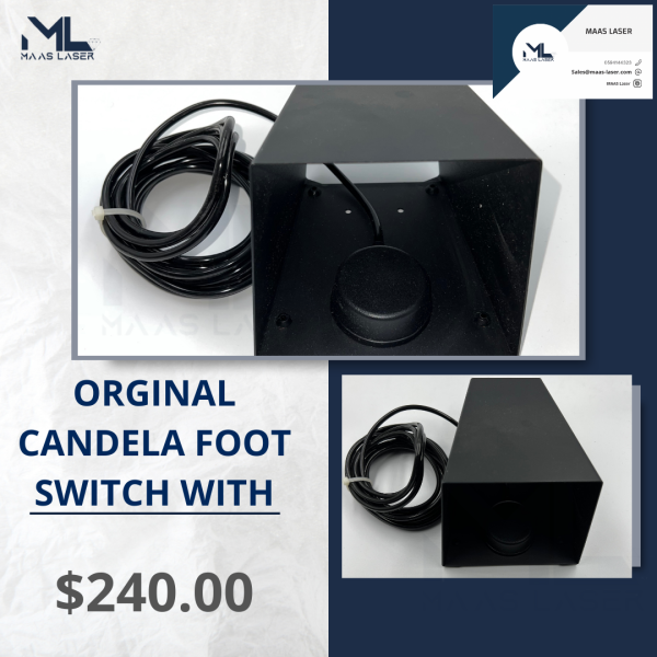 ORGINAL CANDELA FOOT SWITCH WITH ORGINAL CANDELA FOOT SWITCH WITH