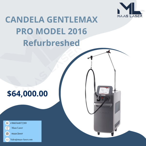 CANDELA GENTLEMAX PRO MODEL 2018 Refurbreshed CANDELA GENTLEMAX PRO MODEL 2018 Refurbreshed