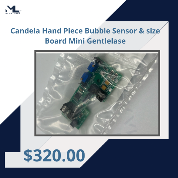 Candela Hand Piece Bubble Sensor & size Board Mini Gentlelase Candela Hand Piece Bubble Sensor & size Board Mini Gentlelase