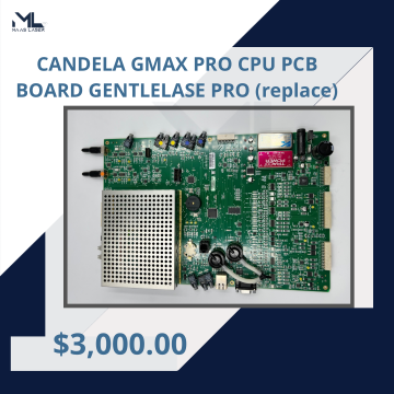 CANDELA GMAX PRO CPU PCB BOARD GENTLELASE PRO