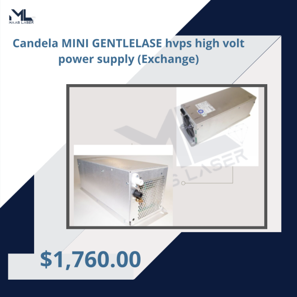 Candela MINI GENTLELASE hvps high volt power supply (Exchange) Candela MINI GENTLELASE hvps high volt power supply (Exchange)